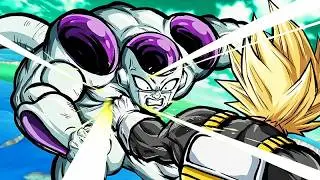 Vegeta SSJ VS Freeza COMPLETO - DUBLADO / Fan Animation - DBZ PT/BR (4K)