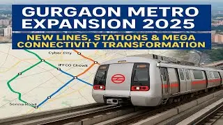 Gurgaon Metro Expansion 2025: New Lines, Stations & Mega Connectivity Transformation