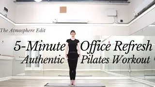 5-Minute Magic Circle Office Refresh | Authentic Pilates Standing Magic Circle Workout