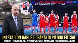 YES ALHAMDULILLAH! FIFA Tunjuk Indonesia Jadi Tuan Rumah Piala Dunia Futsal, Terkesan Dgn Stadion.