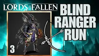 Lords Of The Fallen (PS5) Blind Blackfeather Ranger Playthrough Ep3 Scourged Sister Delyth!