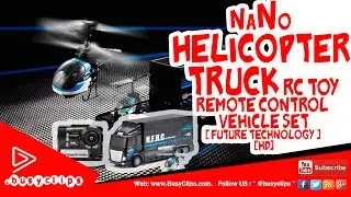 Nano  Carrier Helicopter Truck RC Toy
