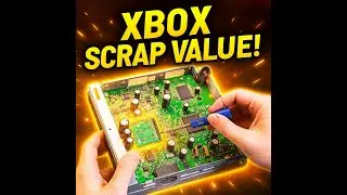 Scrapping an Original Xbox for Profit! Gold, Silver, Palladium & Hidden Value Inside! 💰🔧