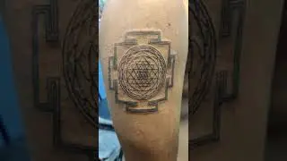 Sri yantra tattoo@Bob tattoos Hyderabad