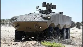 Israel tried Eitan armored vehicles to stop the attack from RPG-7