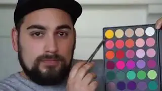 Rainbow Eyes  - Morphe 35B Palette