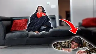 ОНА НЕ ЗНАЛА, ЧТО Я ДОМА!!! (ОЧЕНЬ СМЕШНО)