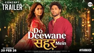 Do Deewane Seher Mein Update: Siddhant&ndash;Mrunal Ki Intense Love Story | Bhansali Film 2026