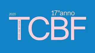 TCBF2020 26/09 - Hartley Lin (autore di 