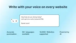 Speech-To-Text Chrome Extension
