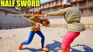 PELEAS MEDIEVALES ABSURDAS | HALF SWORD