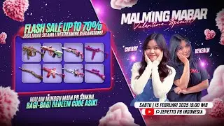 Malming Mabar PB & Flash Sale up to 70% Bareng Cherry dan Kekedln! 🏹💗
