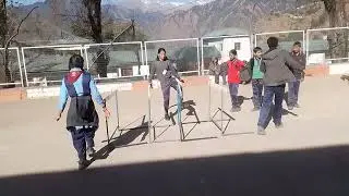Hurdles drill practice 