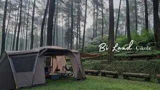 Libur sekolah camping ceria bareng keluarga Om Ariel | BI LAND CIKOLE murah meriah banyak permainan