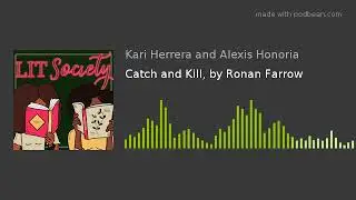 Catch and Kill, by Ronan Farrow
