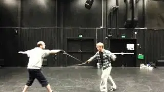 Smallsword fight Dan Styles vs Ola Karlsen