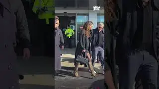 &ldquo;Grazie mille!&rdquo;: il saluto di #GeorgeClooney e #AmalClooney, appena atterrati a #Milano