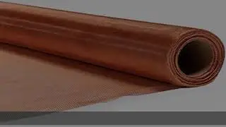 Pure Copper Mesh Screen Roll 72-in x 25-ft &ndash; 99% Copper Wire Mesh Screen &ndash; Conductive Metal Mesh fo