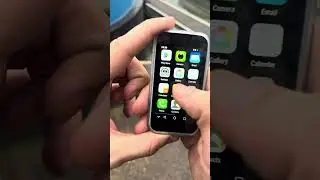 Compact phone: small size, big impact #smallphone #miniphone