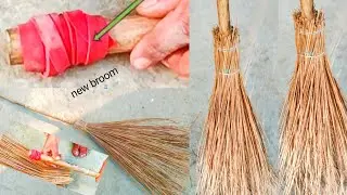 লাঠি থেকে ঝাড়ু খুলবে না কখনো। হাতুল ঝাড়ু বাঁধার সিস্টেম।