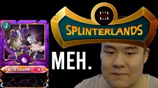 Why Kretch is not good (in Bronze/ Silver League) | Chaos Legion | Splinterlands Analysis