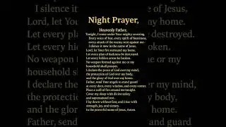 Tonight, I come under Your mighty covering. #livingwordprayers #motivation #nightprayer #wtal