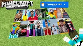I Created a YouTubers Bed Texture Pack in Minecraft