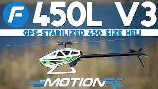 Fly Wing 450L V3 450 Size GPS-Stabilized RC Helicopter | Motion RC