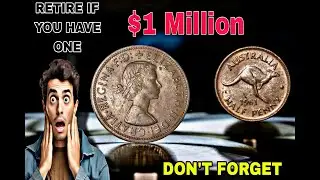 ULTRA RARE Australian Halfpennies Worth a Fortune! Rare Coins Worth Money!!