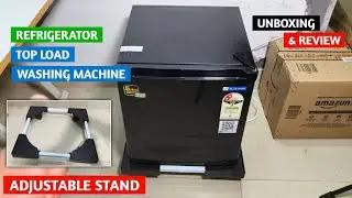 Top Load Washing Machine and Refrigerator Stand with Wheel | Fridge Stand with Wheel