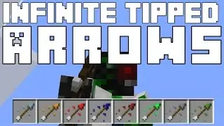 Minecraft 1.9 Infinite Tipped Arrows Tutorial