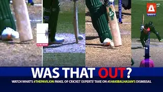 Was that Out?Watch what's #ThePavillion panel of cricket experts' take on #ShakibAlHasan's dismissal