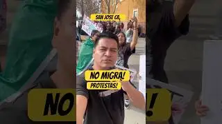 No Migrą! Protestas en San Jos&eacute; CA, #viralvideo #ice #noticias #viral