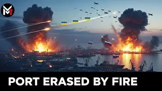 Ukraine STRUCK Russia&rsquo;s Largest Oil Port &mdash; NONE of the Air Defenses Worked#ukrainewar 