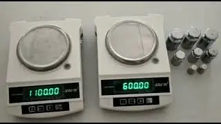SCALETEC Calibration setup