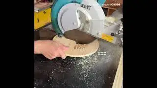 Unique ways to create shapes with a chainsaw #wood #diy #viraldiy #woodworking