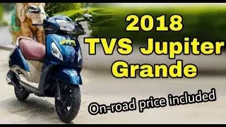 HINDI Review of TVS Jupiter Grande ||  TVS New Scooty || TVS