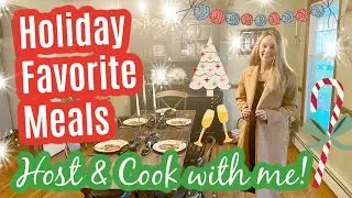 Best Holiday Recipes!  Cook with me for the Holidays!  My favorite easy holiday meals!