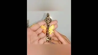Vintage look with old key 🖤..!! #diy #trending #viral #vintage #youtube #ytshorts #yt #shortsyoutube