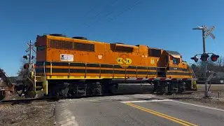 Chasing South Carolina Central Nucor Steel Train Part 1