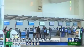 Young, Duckworth bill to provide TSA pre-check to disabled veterans passes Senate