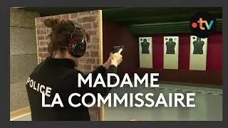 À 36 ans, elle est Commissaire de police et commande plus de 100 personnes