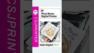 Pizza box single pass digital printer，The Best Printing Techniques for Customized Pizza Boxes