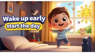 Wake Up Early Morning Routine for Kids | Healthy Habits for Children#KidsLearning#GoodHabitsForKids