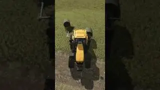 The cheapest method of transporting hay bales #farming #fs25 #farmingsimulator25 #titangaming