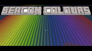 How to Make a Colour Spectrum/Rainbow using Beacons - Minecraft Tutorial (colour/black and white)