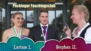Fasching 2016: der P&ouml;ckinger Faschingsclub e.V. vorgestellt. Prinzenpaar Stephan II.  & Larissa I.