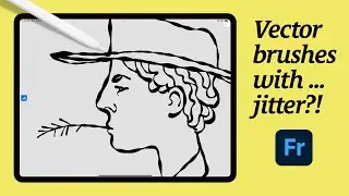 Vector Brushes with Customizable Jitter! Adobe Fresco