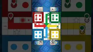 Ludo king In 4 Players Challenge #ludo #ludoking