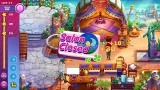 Sally's Salon - Beauty Secrets #27 Level 21 Solid as a Rock 🎮 James Games